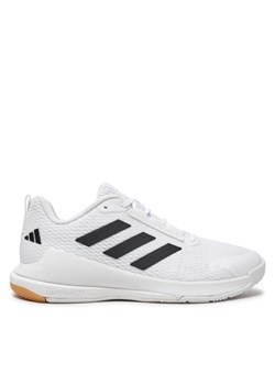 adidas Buty halowe Novaflight 2 ID3667 Biały ze sklepu MODIVO w kategorii Buty sportowe męskie - zdjęcie 181067114