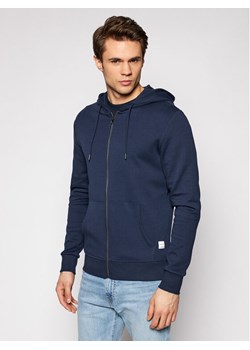 Jack&Jones Bluza Basic 12181901 Granatowy Regular Fit ze sklepu MODIVO w kategorii Bluzy męskie - zdjęcie 181067140