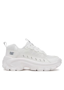 CATerpillar Sneakersy Intruder Lite Vent P726187 Biały ze sklepu MODIVO w kategorii Buty sportowe męskie - zdjęcie 181067192