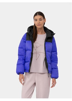 4F Kurtka zimowa 4FAW23TDJAF230 Niebieski Regular Fit ze sklepu MODIVO w kategorii Kurtki damskie - zdjęcie 181067243