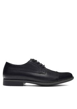 Lanetti Półbuty M16SS025-33 Czarny ze sklepu MODIVO w kategorii Buty eleganckie męskie - zdjęcie 181067393