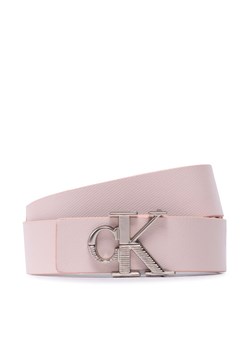 Calvin Klein Jeans Pasek Damski Mono Hw lthr Belt 30Mm K60K610592 Różowy ze sklepu MODIVO w kategorii Paski damskie - zdjęcie 181067494