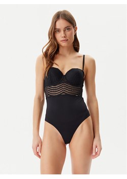 BOSS Body 50535147 Czarny ze sklepu MODIVO w kategorii Body damskie - zdjęcie 181067582