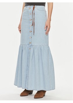 ViCOLO Spódnica jeansowa DB5089 Niebieski Regular Fit ze sklepu MODIVO w kategorii Spódnice - zdjęcie 181067623