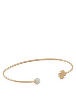 Tory Burch Bransoletka Kira Pearl Cuff 157968 Złoty ze sklepu MODIVO w kategorii Bransoletki - zdjęcie 181067640