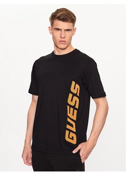 Guess T-Shirt France Z3YI10 I3Z14 Czarny Regular Fit ze sklepu MODIVO w kategorii T-shirty męskie - zdjęcie 181067712