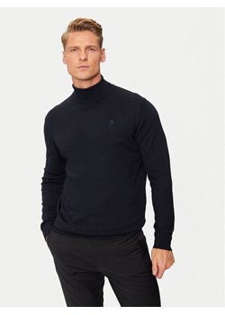 KARL LAGERFELD Golf 655058 544399 Granatowy Regular Fit ze sklepu MODIVO w kategorii Swetry męskie - zdjęcie 181067730