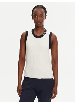 Liu Jo Sport Sweter TA5092 MS022 Biały Regular Fit ze sklepu MODIVO w kategorii Swetry damskie - zdjęcie 181067732