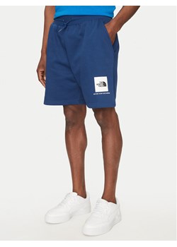 The North Face Szorty sportowe Nse Box NF0A8C1J Niebieski Regular Fit ze sklepu MODIVO w kategorii Spodenki męskie - zdjęcie 181067781