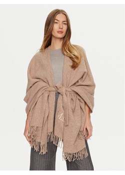 Max Mara Leisure Ponczo Martora 2426736028 Brązowy Relaxed Fit ze sklepu MODIVO w kategorii Poncza - zdjęcie 181067822