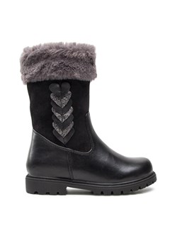 Nelli Blu Kozaki CS1575-03 Czarny ze sklepu MODIVO w kategorii Buty zimowe dziecięce - zdjęcie 181067881