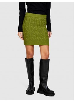Sisley Spódnica mini 17L3M0008 Zielony Slim Fit ze sklepu MODIVO w kategorii Spódnice - zdjęcie 181067940