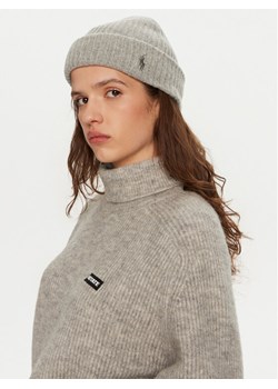 Polo Ralph Lauren Czapka 455954337004 Szary ze sklepu MODIVO w kategorii Czapki zimowe damskie - zdjęcie 181067950
