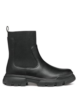 Geox Kozaki J Junette Girl J46HVC 0BCNH C9999 M Czarny ze sklepu MODIVO w kategorii Buty zimowe dziecięce - zdjęcie 181068020