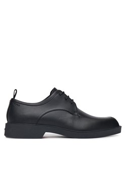 HUGO Półbuty Iker 50541821 Czarny ze sklepu MODIVO w kategorii Buty eleganckie męskie - zdjęcie 181068022