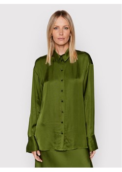Herskind Koszula Jenka 4432370 Zielony Loose Fit ze sklepu MODIVO w kategorii Koszule damskie - zdjęcie 181068093