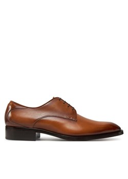 BOSS Półbuty Rill 50534034 Brązowy ze sklepu MODIVO w kategorii Buty eleganckie męskie - zdjęcie 181068103