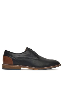 Lanetti Półbuty 123AM0956 Czarny ze sklepu MODIVO w kategorii Buty eleganckie męskie - zdjęcie 181068354
