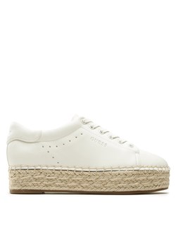 Guess Espadryle Malee FL6MLE LEA14 Biały ze sklepu MODIVO w kategorii Espadryle damskie - zdjęcie 181068360