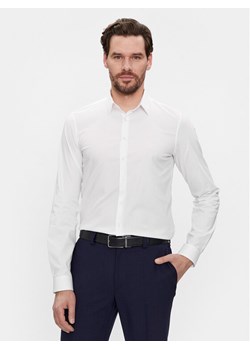 Calvin Klein Koszula K10K112743 Biały Extra Slim Fit ze sklepu MODIVO w kategorii Koszule męskie - zdjęcie 181068421