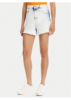 Versace Jeans Couture Szorty jeansowe 78HAD51R Niebieski Straight Fit ze sklepu MODIVO w kategorii Szorty - zdjęcie 181068462