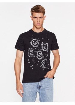 Guess T-Shirt M3BI42 K8FQ4 Czarny Regular Fit ze sklepu MODIVO w kategorii T-shirty męskie - zdjęcie 181068482