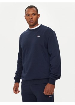 Fila Bluza Brustem FAM0343 Granatowy Regular Fit ze sklepu MODIVO w kategorii Bluzy męskie - zdjęcie 181068543