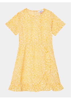 Vero Moda Girl Sukienka 10287397 Żółty Regular Fit ze sklepu MODIVO w kategorii Sukienki dziewczęce - zdjęcie 181068561