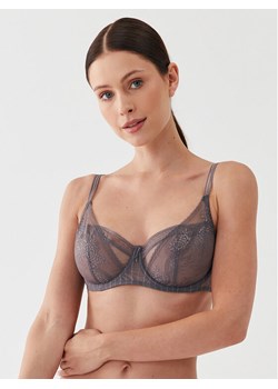 Passionata Biustonosz z fiszbiną Maddie P47H10 Szary ze sklepu MODIVO w kategorii Biustonosze - zdjęcie 181068563