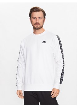 Kappa Bluza 313005 Biały Regular Fit ze sklepu MODIVO w kategorii Bluzy męskie - zdjęcie 181068633