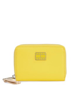 Tommy Jeans Mały Portfel Damski Tjw City-Wide Small Za AW0AW15940 Żółty ze sklepu MODIVO w kategorii Portfele damskie - zdjęcie 181068742