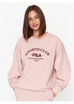 Fila Bluza FAW0593 Różowy Regular Fit ze sklepu MODIVO w kategorii Bluzy damskie - zdjęcie 181068840