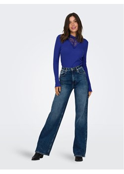 ONLY Bluzka Luxi 15310698 Niebieski Regular Fit ze sklepu MODIVO w kategorii Bluzki damskie - zdjęcie 181068911