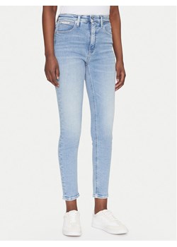 Calvin Klein Jeans Jeansy J20J225141 Niebieski Skinny Fit ze sklepu MODIVO w kategorii Jeansy damskie - zdjęcie 181068991