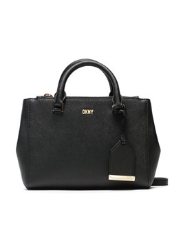 DKNY Torebka Belle Sm Satchel R33D1Y77 Czarny ze sklepu MODIVO w kategorii Torby Shopper bag - zdjęcie 181069344