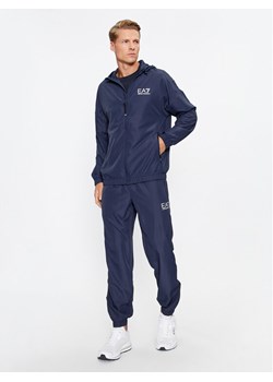 EA7 Emporio Armani Dres 8NPV08 PN4HZ 1554 Granatowy Regular Fit ze sklepu MODIVO w kategorii Dresy męskie - zdjęcie 181069373