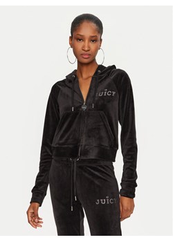 Juicy Couture Bluza Regal Madison JCBAS224828 Czarny Slim Fit ze sklepu MODIVO w kategorii Bluzy damskie - zdjęcie 181069411