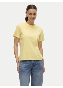 Vero Moda T-Shirt Paulina 10316991 Żółty Regular Fit ze sklepu MODIVO w kategorii Bluzki damskie - zdjęcie 181069464