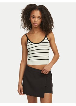 JJXX Top Esther 12255237 Écru Slim Fit ze sklepu MODIVO w kategorii Bluzki damskie - zdjęcie 181069510