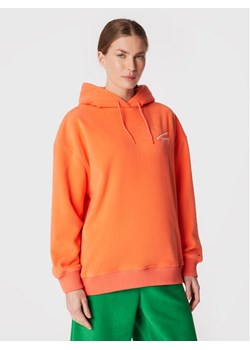 Tommy Jeans Polar Signature DW0DW14358 Pomarańczowy Oversize - id: 0000301196907 - marki Tommy Jeans - 181069540 Tommy Jeans Polar Signature DW0DW14358 Pomarańczowy Oversize ze sklepu MODIVO w kategorii Bluzy damskie - zdjęcie 181069540