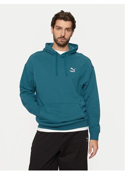Puma Bluza Better Classics 624241 Zielony Relaxed Fit ze sklepu MODIVO w kategorii Bluzy męskie - zdjęcie 181069551