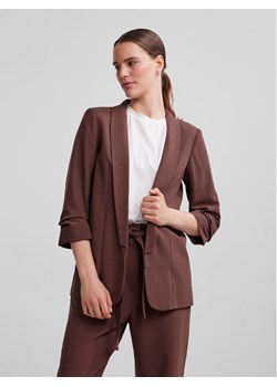 Pieces Marynarka 17090996 Brązowy Regular Fit ze sklepu MODIVO w kategorii Marynarki damskie - zdjęcie 181069610