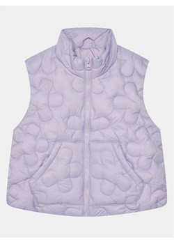 United Colors Of Benetton Kamizelka 2W36CN04H Fioletowy Regular Fit ze sklepu MODIVO w kategorii Kamizelki dziewczęce - zdjęcie 181069612