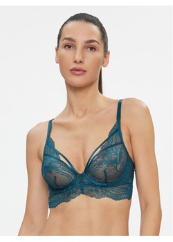 Hunkemöller Biustonosz z fiszbiną Raquel 202692 Niebieski ze sklepu MODIVO w kategorii Biustonosze - zdjęcie 181069614
