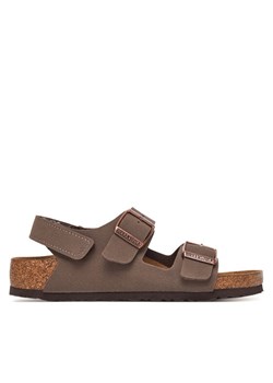 Birkenstock Sandały Milano As Kids 1029375 S Brązowy ze sklepu MODIVO w kategorii Sandały dziecięce - zdjęcie 181069704