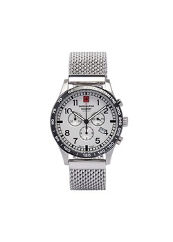 Swiss Alpine Military Zegarek Aviator 1746.9132 Srebrny ze sklepu MODIVO w kategorii Zegarki - zdjęcie 181069713