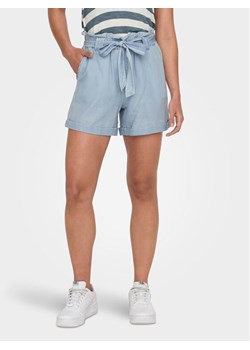 ONLY Szorty materiałowe Bea 15255715 Błękitny Regular Fit ze sklepu MODIVO w kategorii Szorty - zdjęcie 181069740