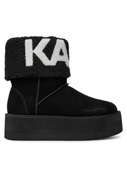 KARL LAGERFELD Botki KL48552 Czarny ze sklepu MODIVO w kategorii Śniegowce damskie - zdjęcie 181069744