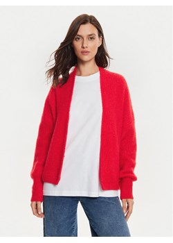 American Vintage Kardigan EAST19AH24 Czerwony Loose Fit ze sklepu MODIVO w kategorii Swetry damskie - zdjęcie 181069901