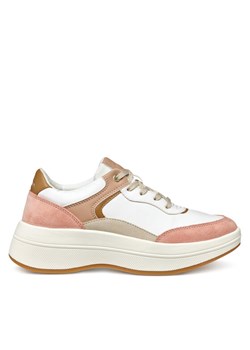 Geox Sneakersy D Spherica Ecub-3 D46WTB 05422 C1Z5Q Biały ze sklepu MODIVO w kategorii Buty sportowe damskie - zdjęcie 181069920